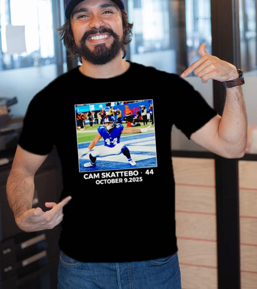 Cam Skattebo 44 October 9 2025 Football Action T-Shirt