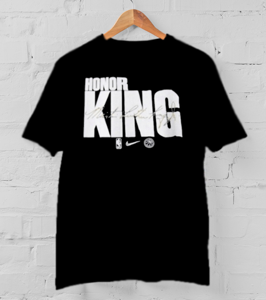 Nike Golden State Warriors Honor The King Martin Luther King Jr NBA T-Shirt