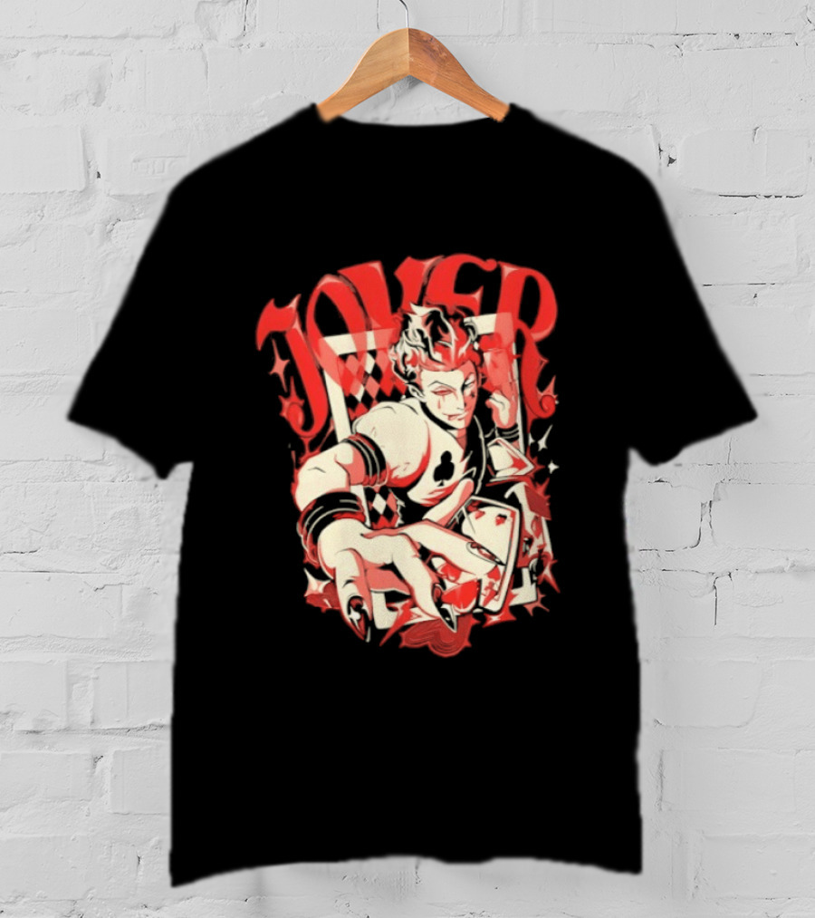 Joker Playing Cards Phantom 4 Hearts T-Shirt