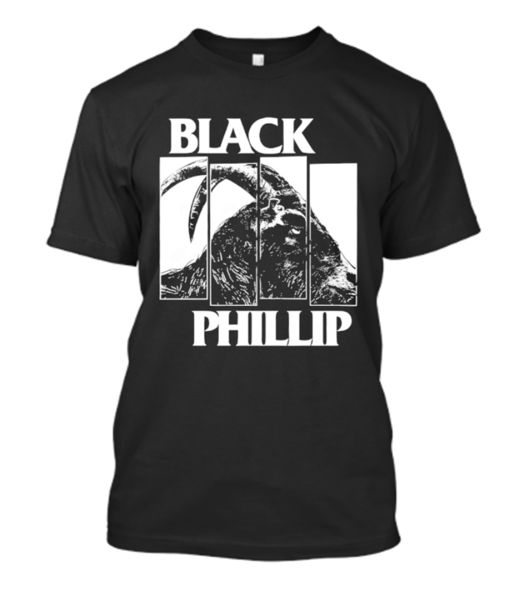 Black Phillip The Witch Goat Black Flag T-Shirt