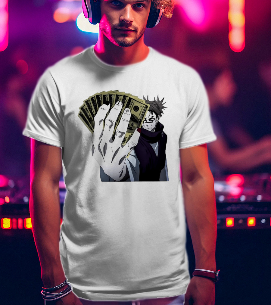 Choso Jujutsu Kaisen Money Fan Anime T-Shirt