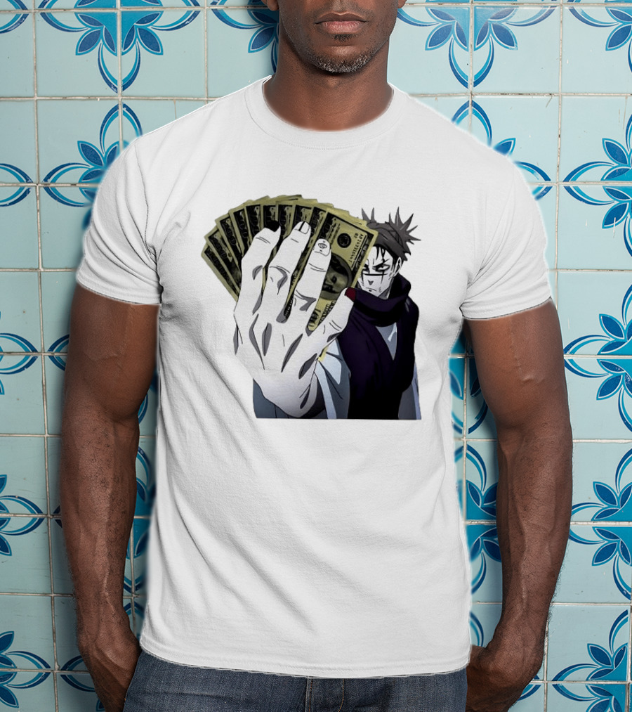 Choso Jujutsu Kaisen Money Fan Anime T-Shirt