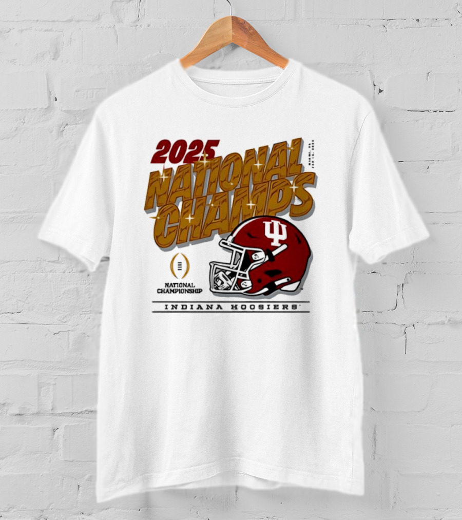 2025 National Champs Indiana Hoosiers Football Champions T-Shirt