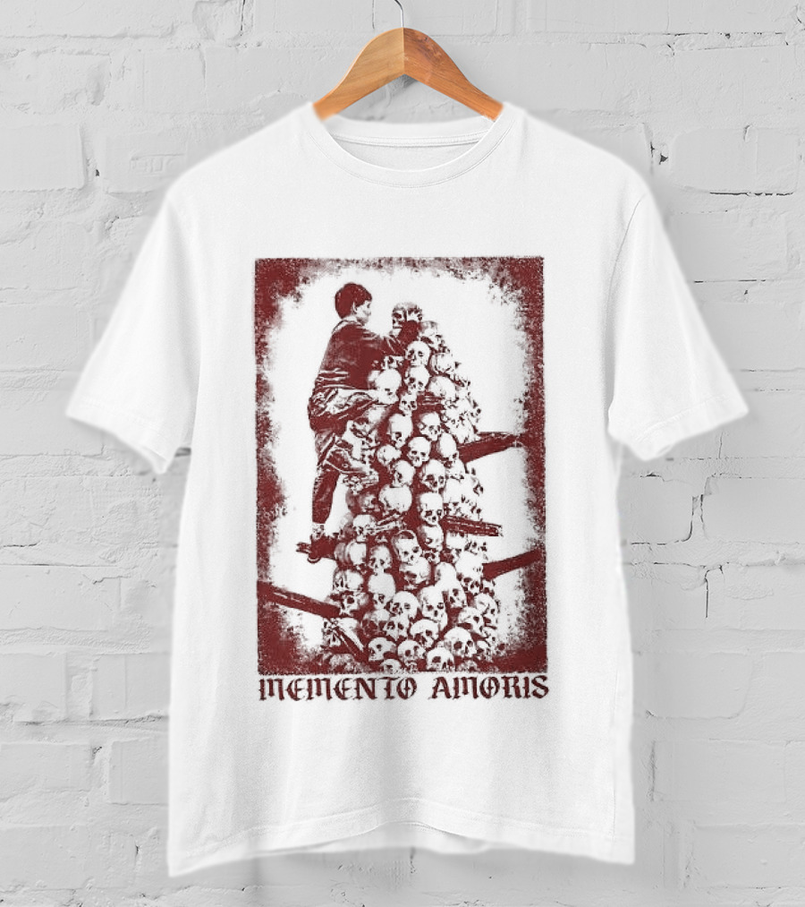 Memento Amoris Gothic Horror Skeleton Climber T-Shirt