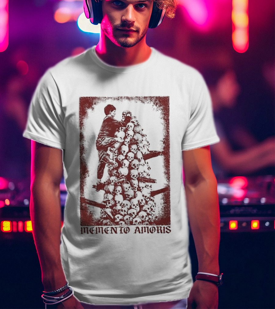 Memento Amoris Gothic Horror Skeleton Climber T-Shirt