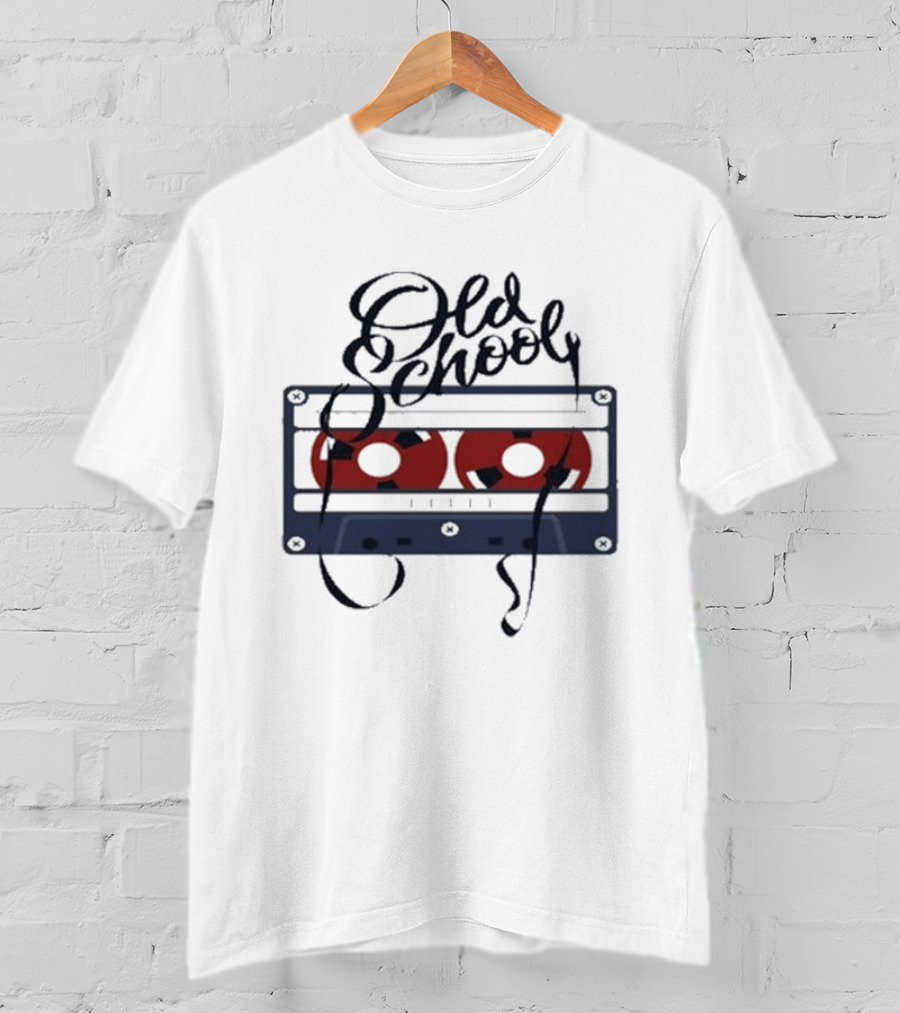 Old School Cassette Tape Vintage 80s 90s T-Shirt