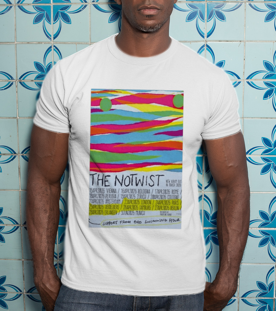 The Notwist Tour 2026 Vienna Rome London Paris Berlin New Album March Swimming Hour T-Shirt