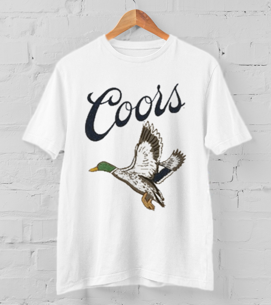 Coors Mallard By Tyler Kingston With Brass Tacks T-Shirt