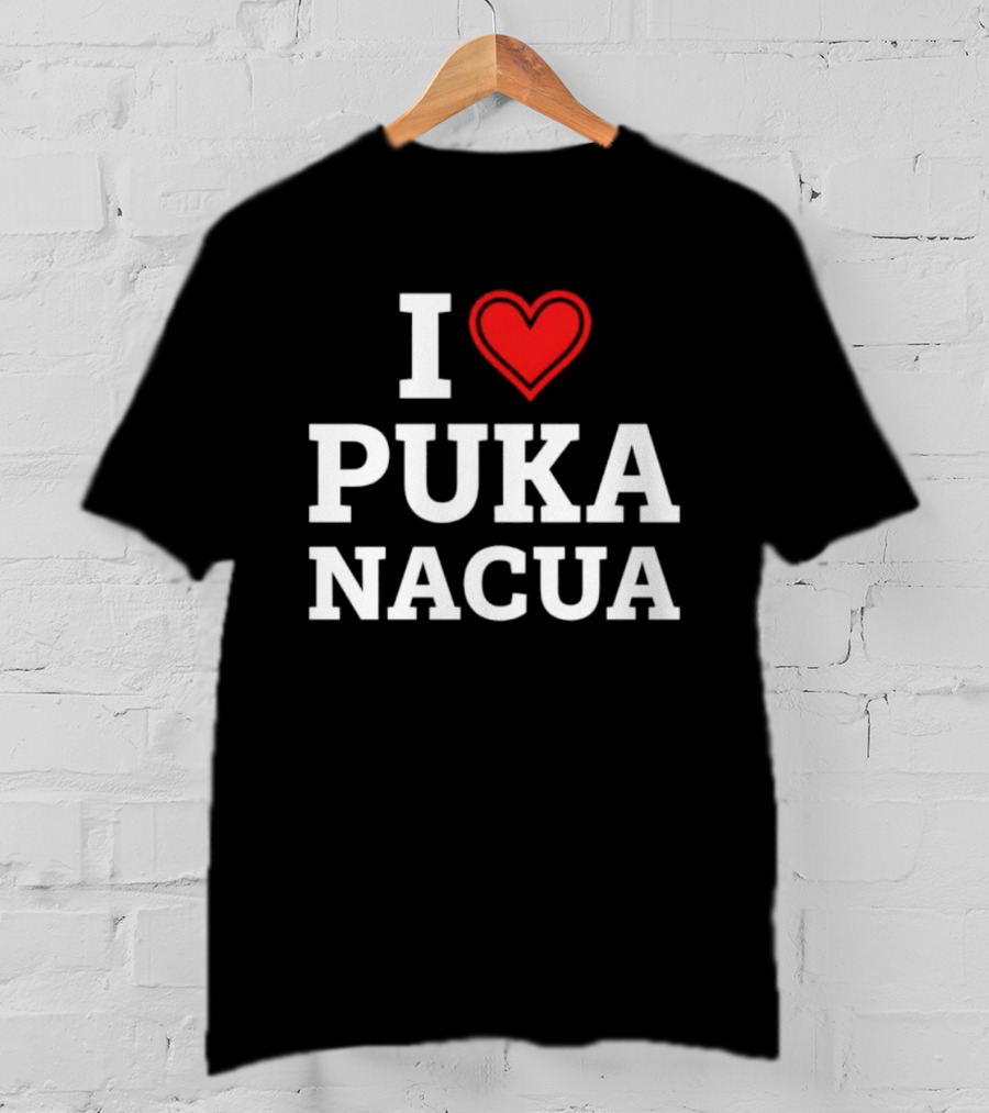 I Love Puka Nacua Enthusiast Supporters Fan Favorite T-Shirt