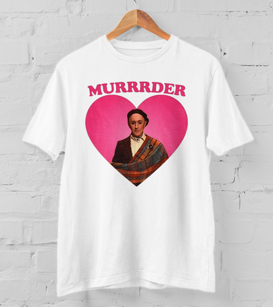 Alan Cumming Murrrder Heart Pink Love The Traitors TV Show T-Shirt