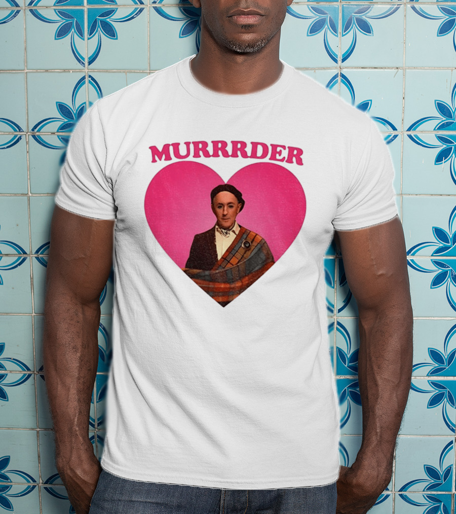 Alan Cumming Murrrder Heart Pink Love The Traitors TV Show T-Shirt