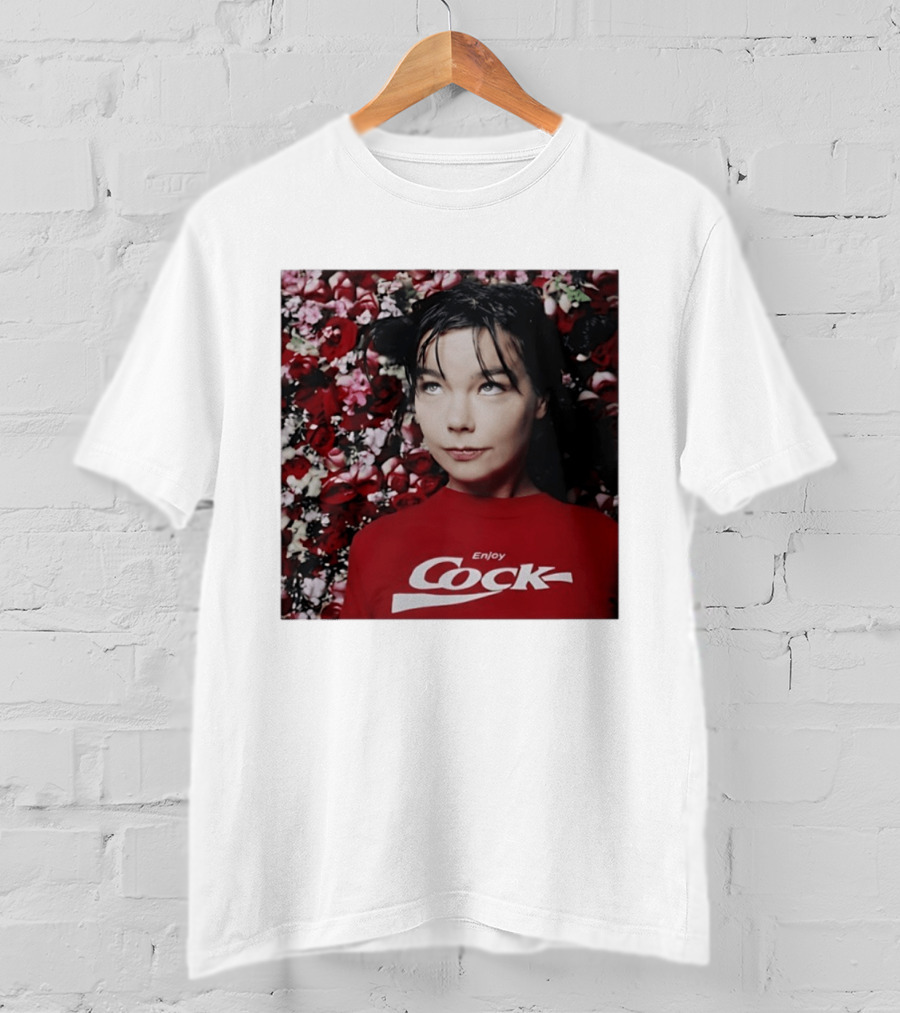 Bjork Enjoy Cock Vintage Inspired 2023 Floral T-Shirt