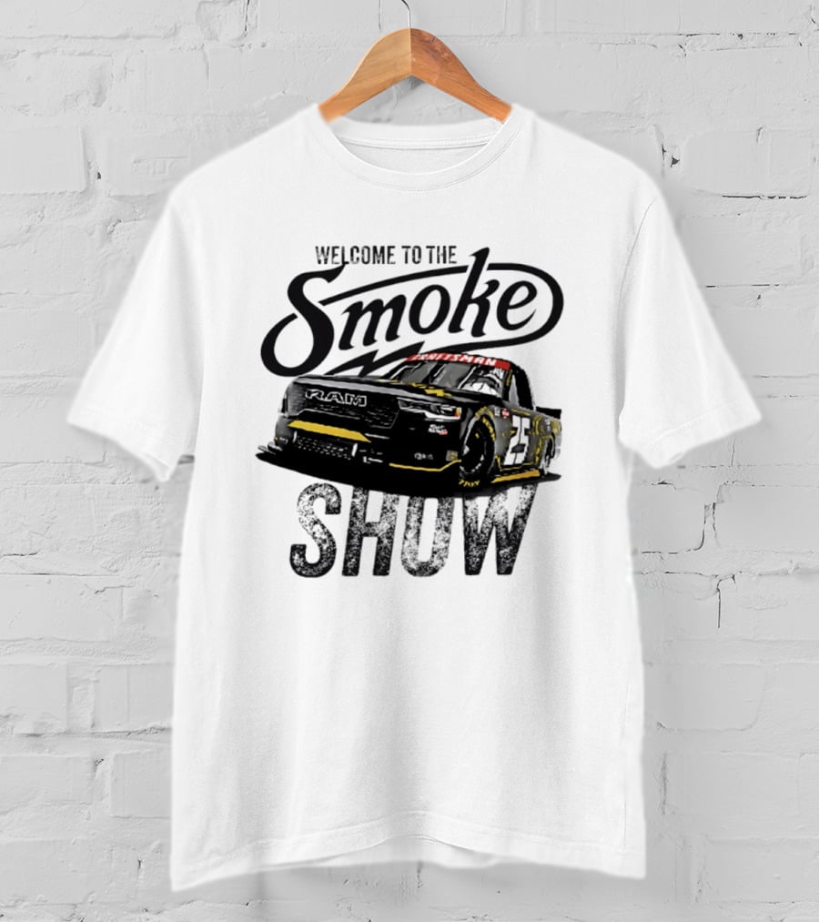 Welcome To The Smoke Show Tony Stewart Racing Truck T-Shirt