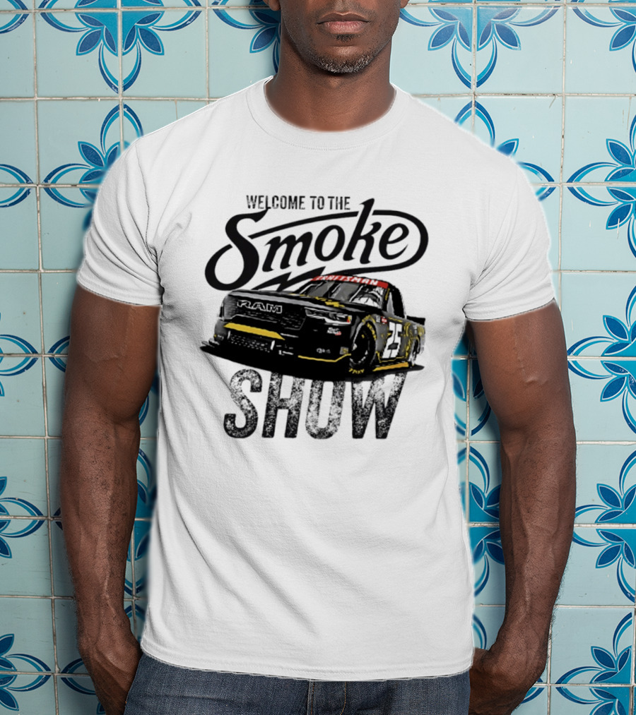 Welcome To The Smoke Show Tony Stewart Racing Truck T-Shirt