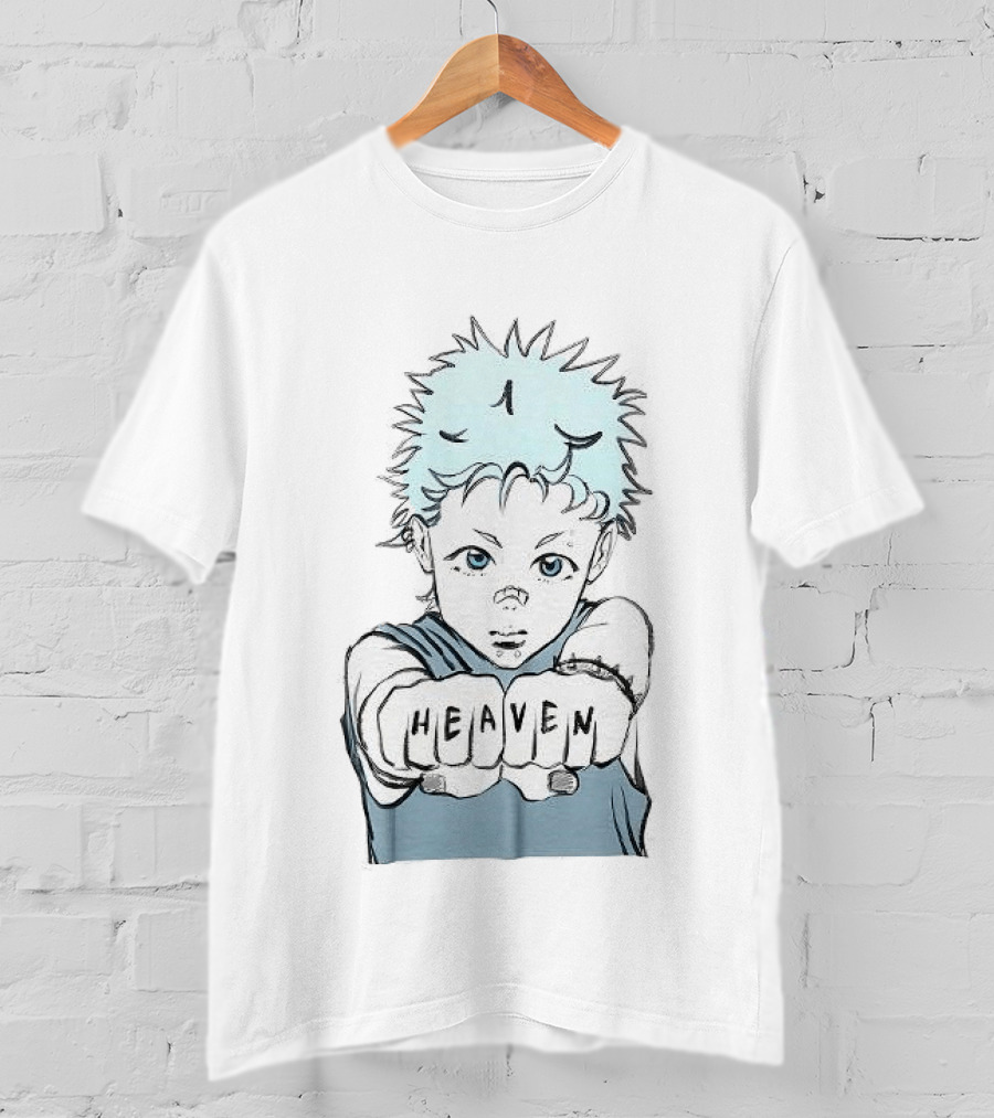 Fist Boy Heaven Tattoo Punch Anime T-Shirt