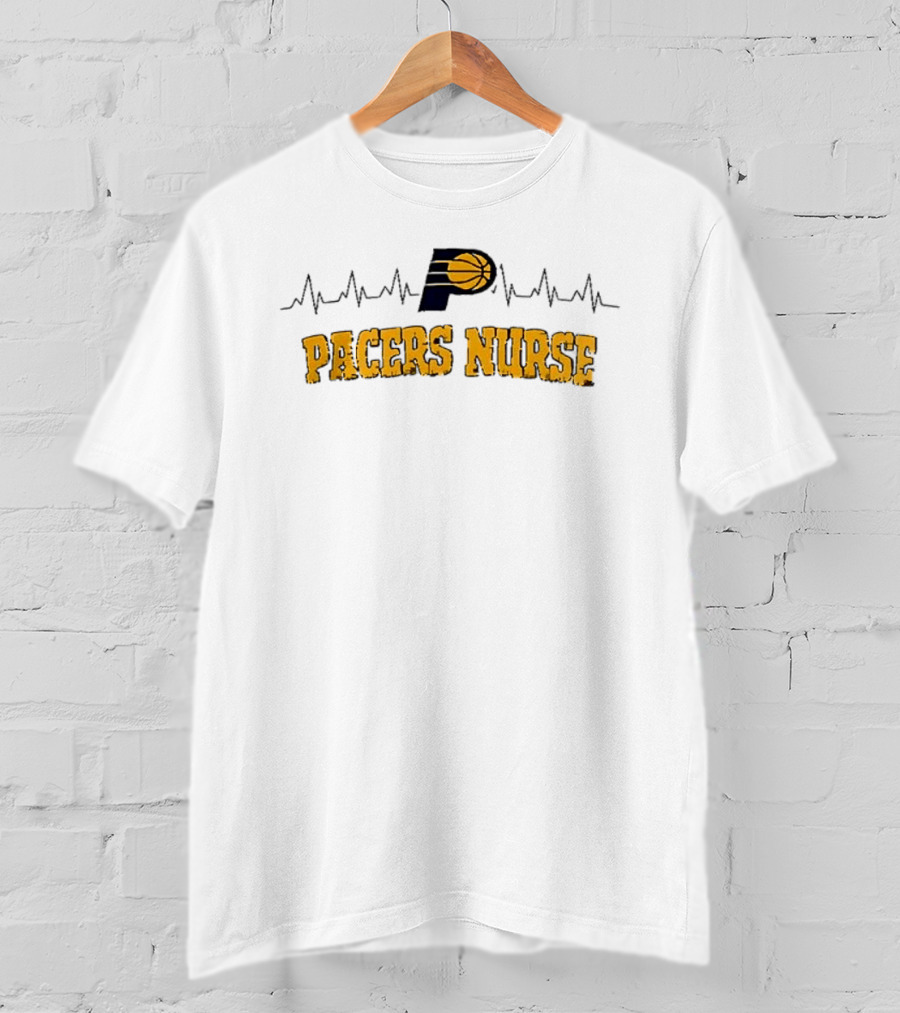 Indiana Pacers Nurse Heartbeat Appreciation T-Shirt