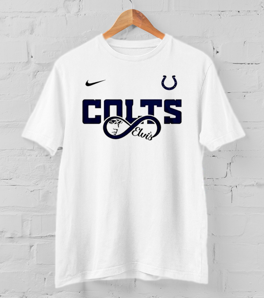 Nike Indianapolis Colts Elvis Presley Infinity Colts T-Shirt