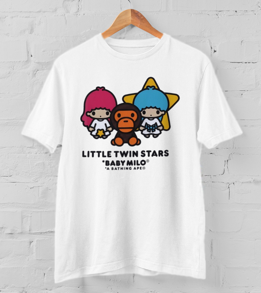 Little Twin Stars Baby Milo A Bathing Ape Collaboration T-Shirt
