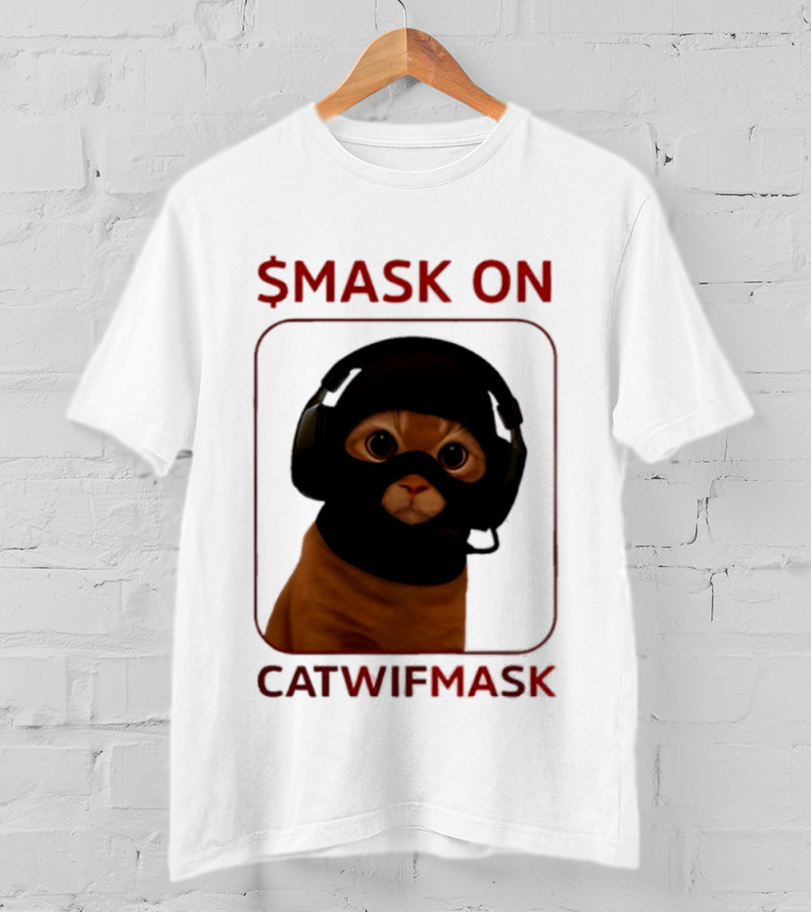 $Mask On Catwifmask T-Shirt