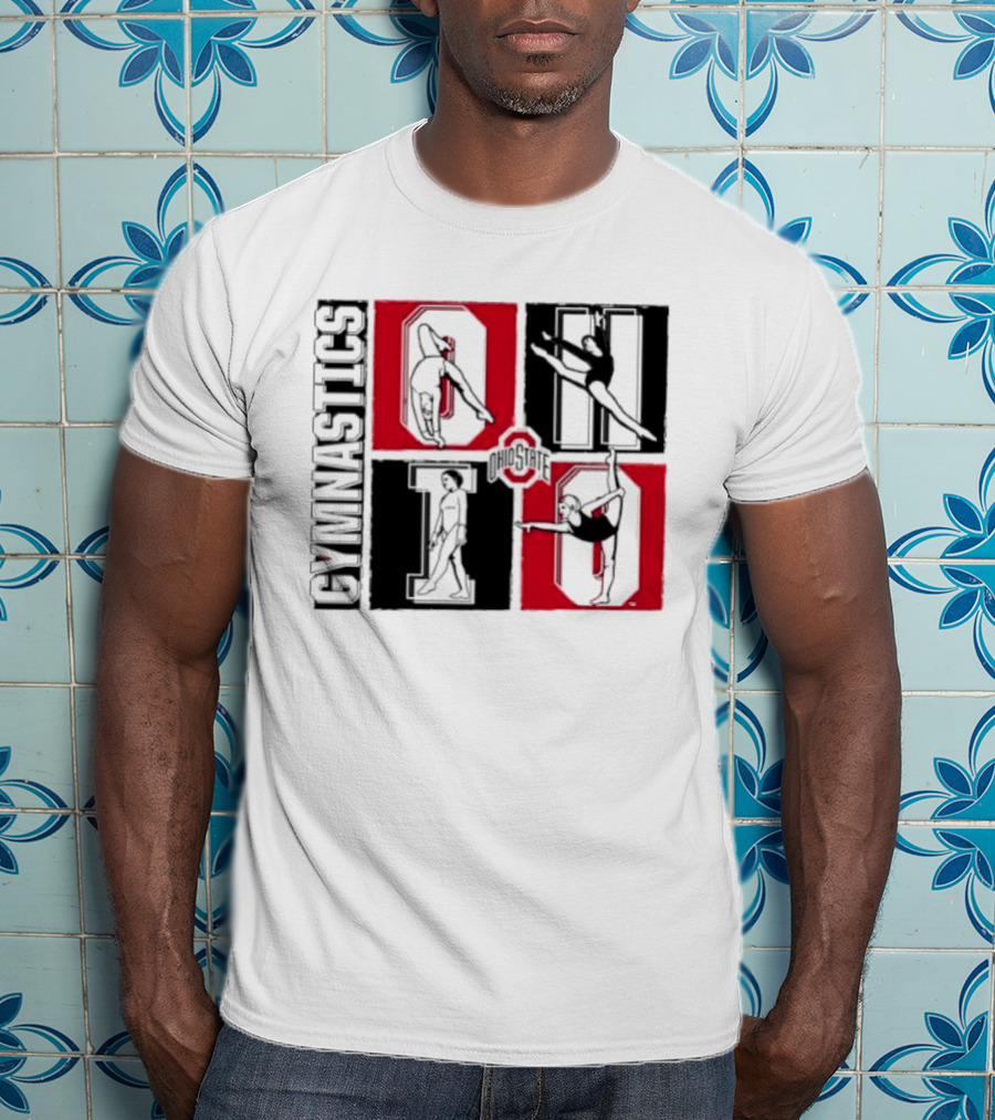 Ohio State Buckeyes Gymnastics OHIO Athlete T-Shirt