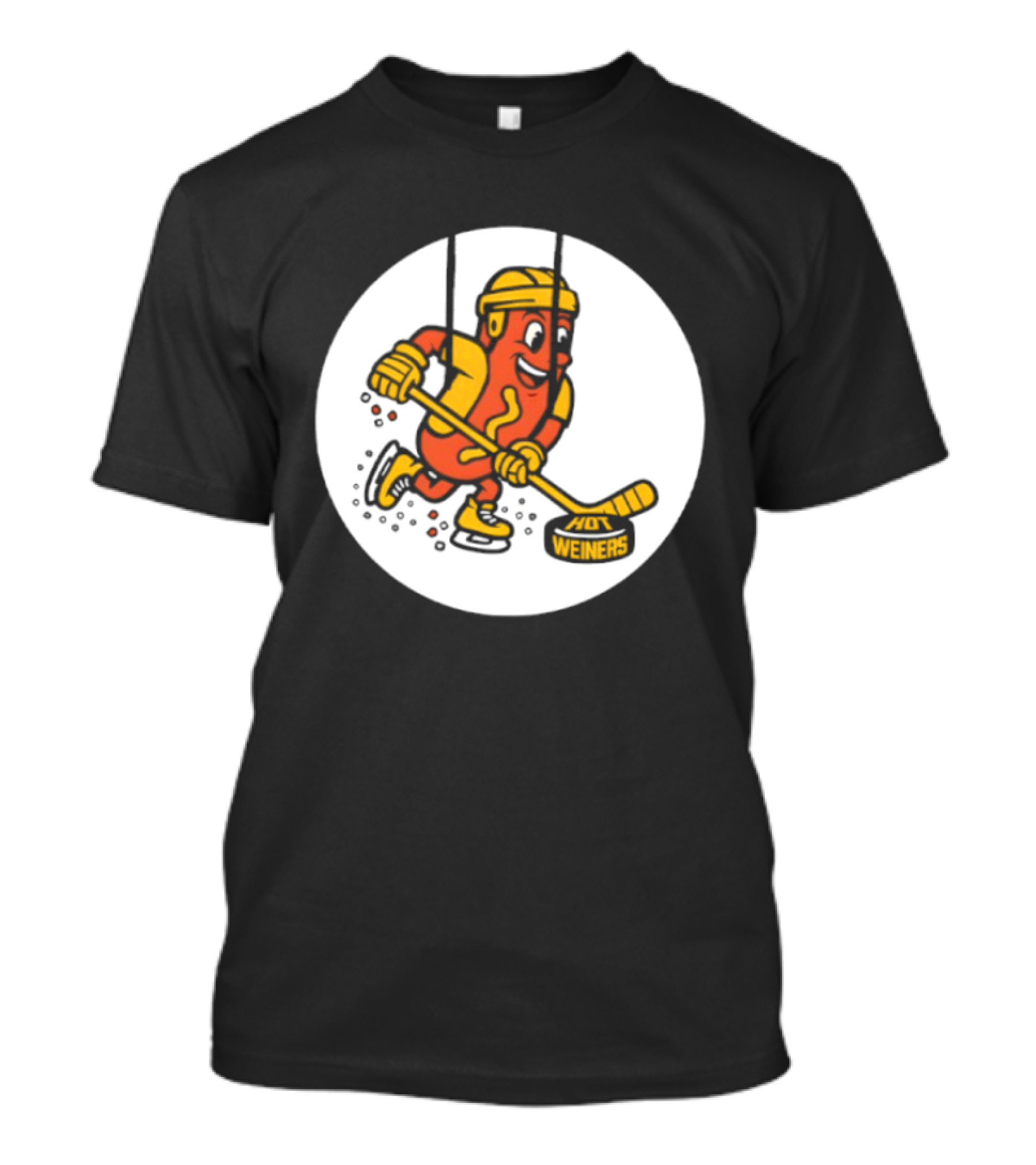 Providence Bruins Hot Dog Hockey Wieners Fun Sports T-Shirt