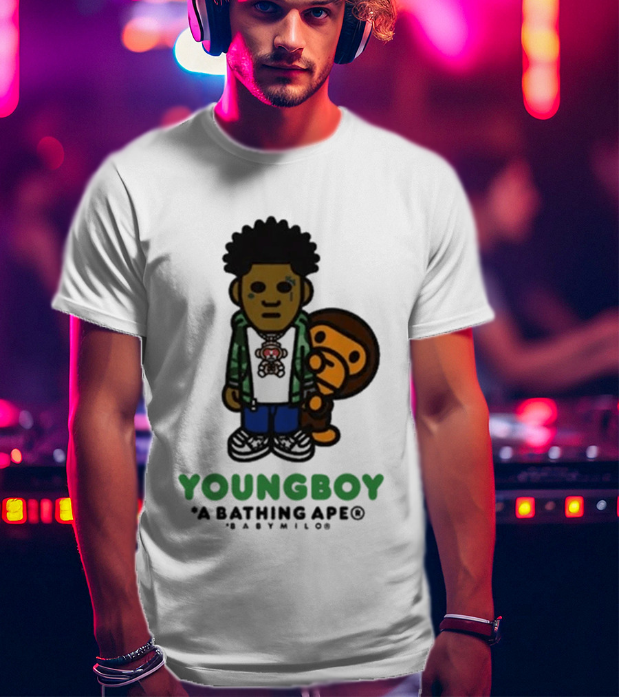 Youngboy A Bathing Ape Baby Milo T-Shirt
