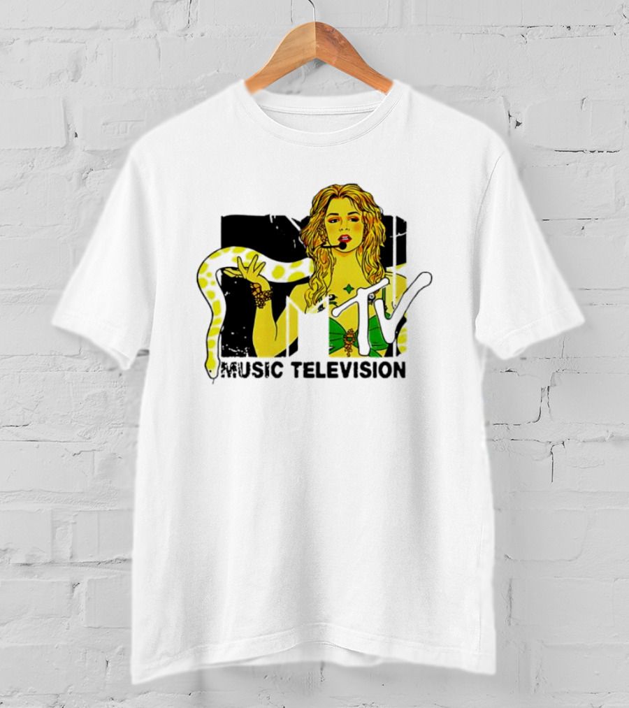 Britney Spears MTV Music Television Snake T-Shirt