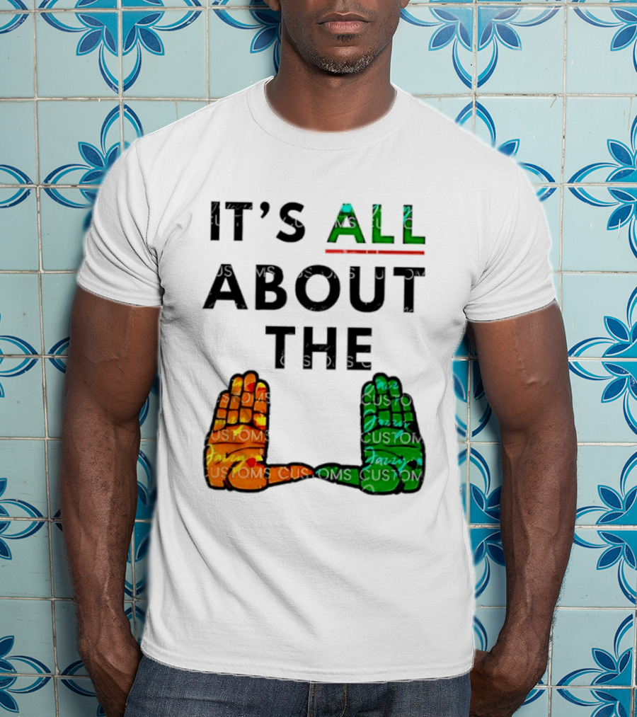It's All About The U Miami Hurricanes Hand Gesture T-Shirt