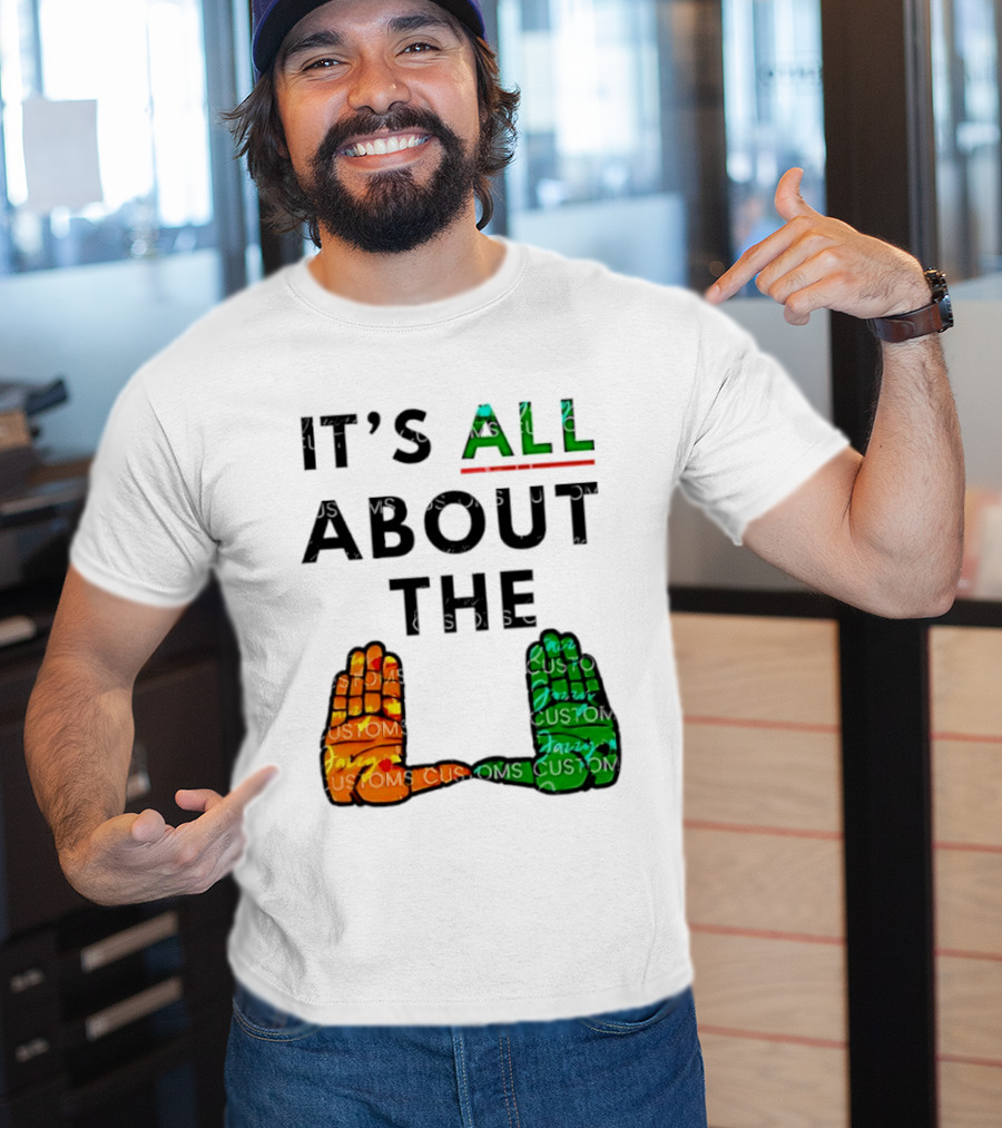 It's All About The U Miami Hurricanes Hand Gesture T-Shirt
