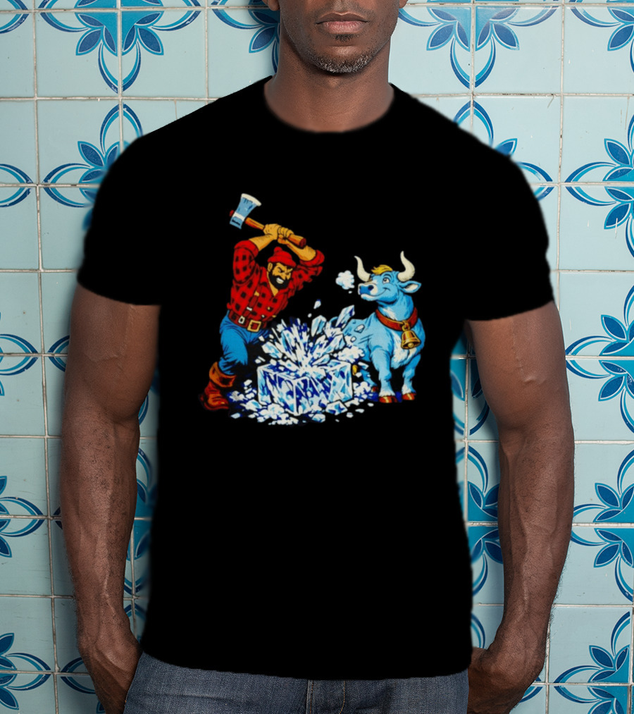 Paul Bunyan Anti Ice Minnesota Resist Fascists Political T-Shirt