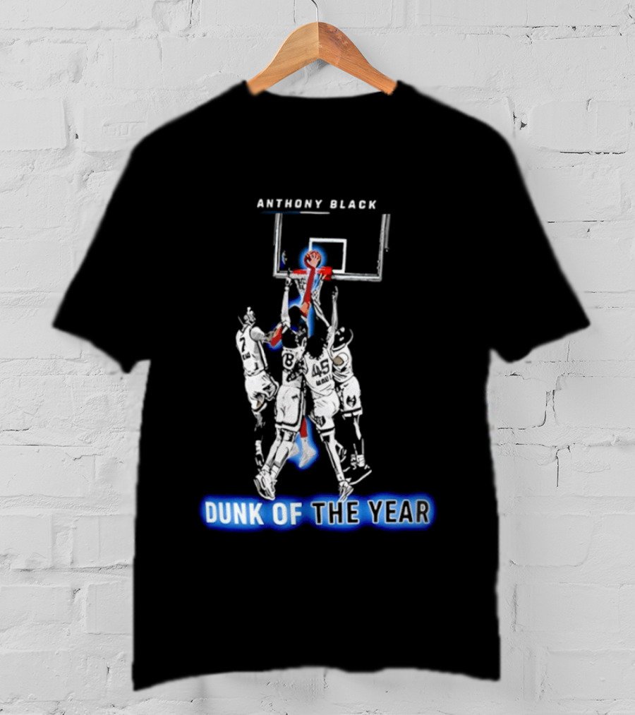 Anthony Black Dunk Of The Year Orlando Magic Basketball Action T-Shirt