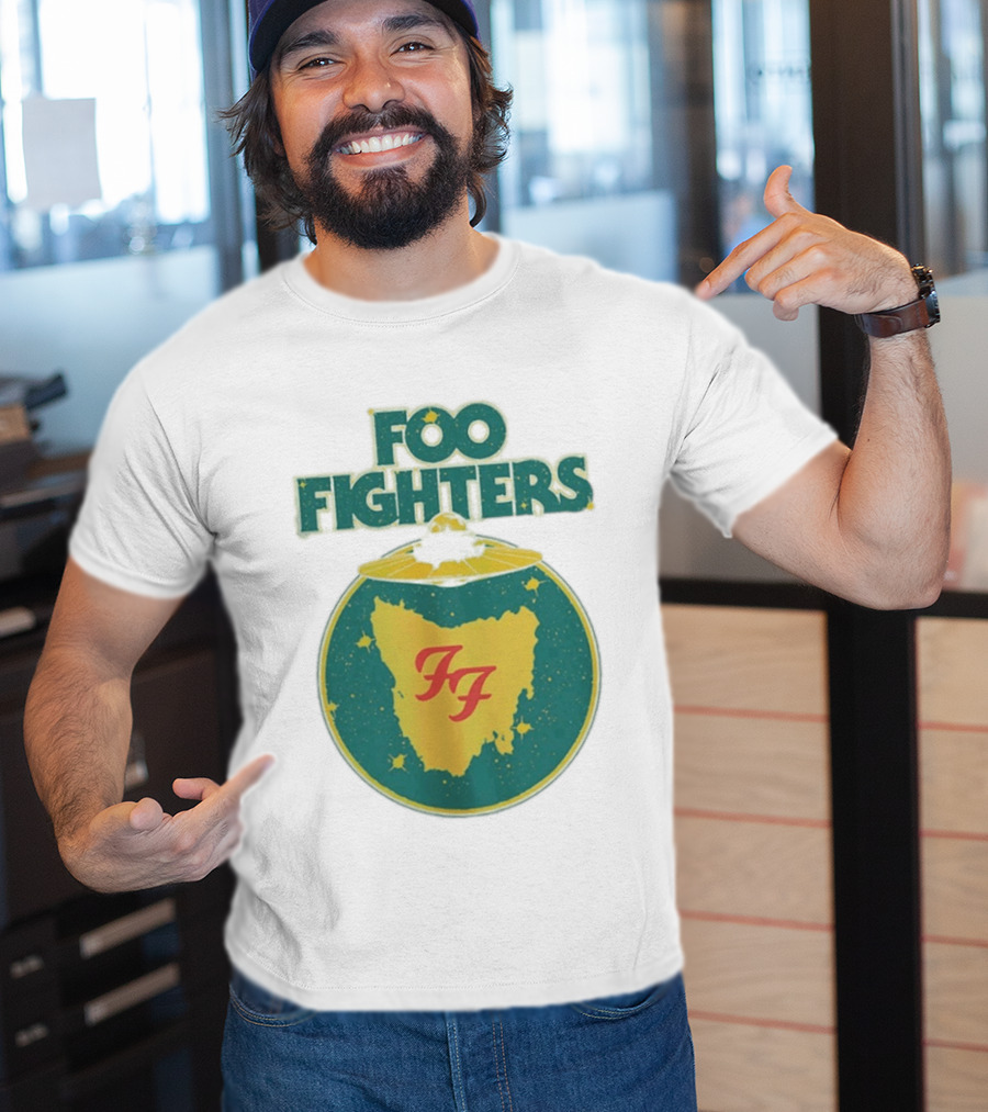 Foo Fighters Australia Tasmania 2026 Utas Stadium January 24 UFO Australia T-Shirt