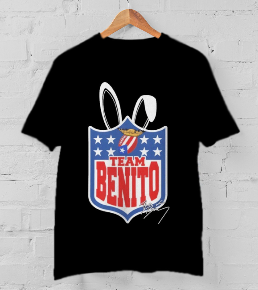 Team Benito Football Stars Shield T-Shirt
