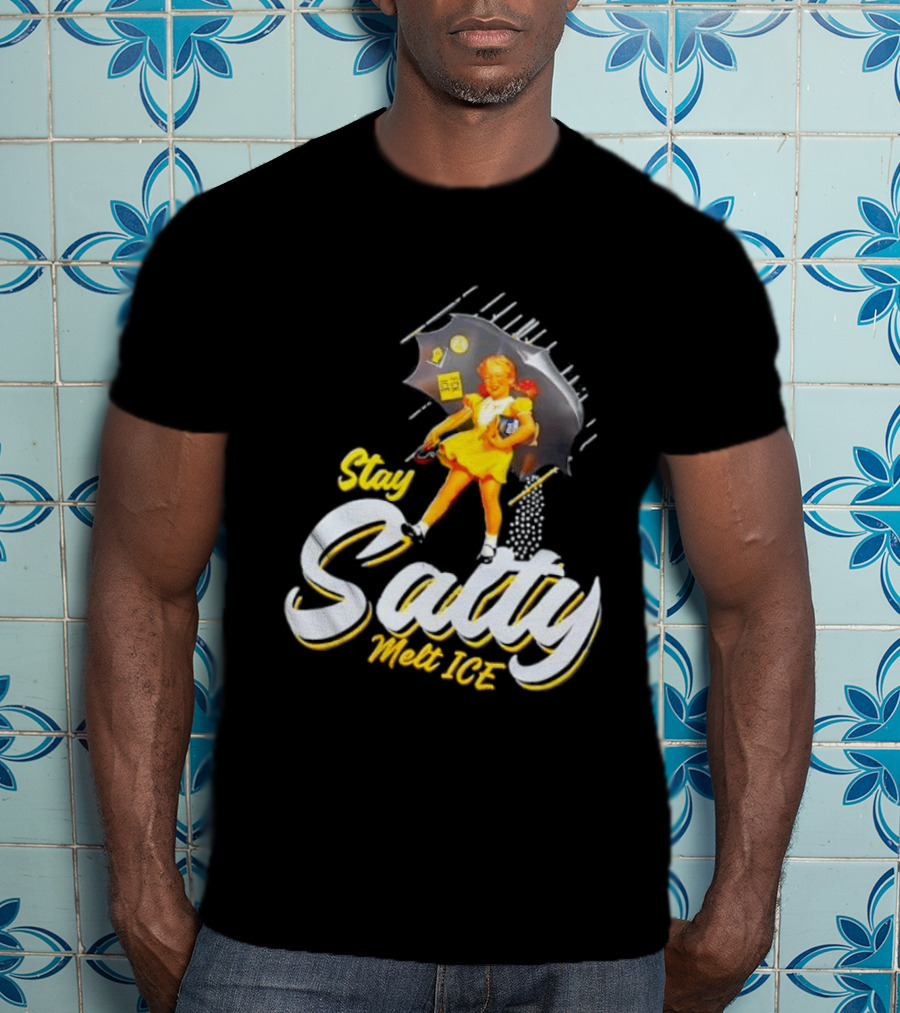 Stay Salty Melt Ice Umbrella Girl T-Shirt