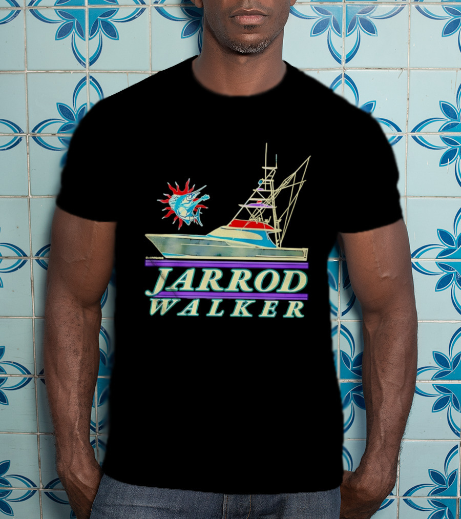 Jarrod Walker Marlin Sportfish Boat T-Shirt