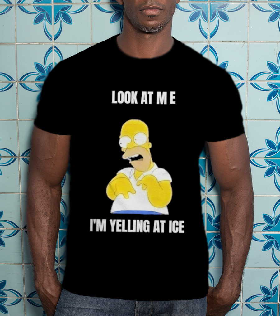 Homer Simpson Look At Me I'm Yelling At Ice T-Shirt