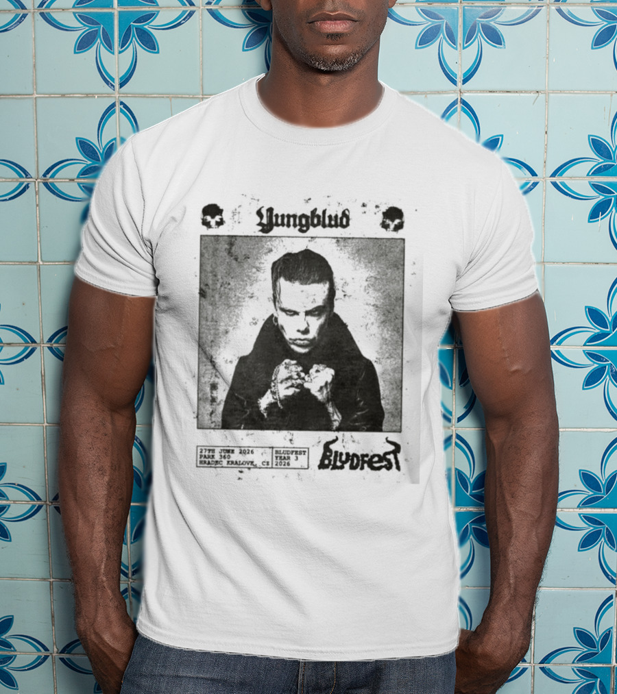 Yungblud Bludfest 2026 June 27th Park 360 Hradec Kralove Czech Republic T-Shirt