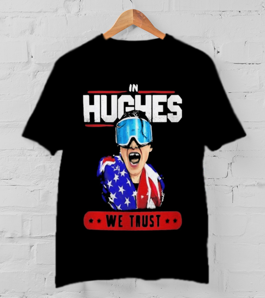 In Hughes We Trust Patriotic Goggles ákafan T-Shirt