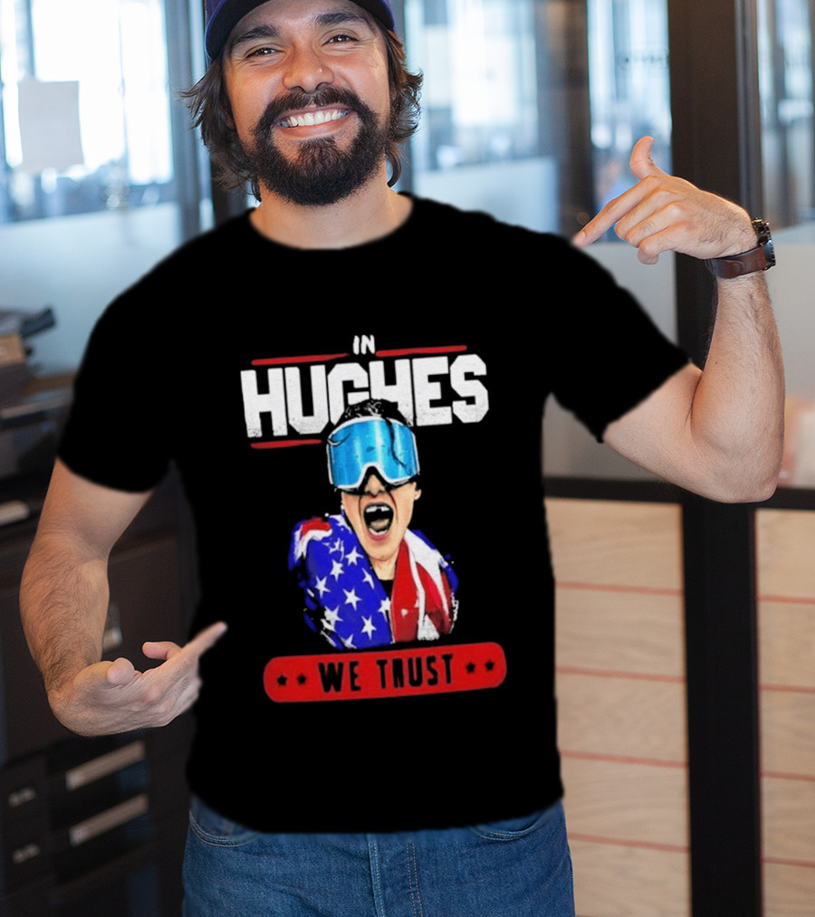 In Hughes We Trust Patriotic Goggles ákafan T-Shirt