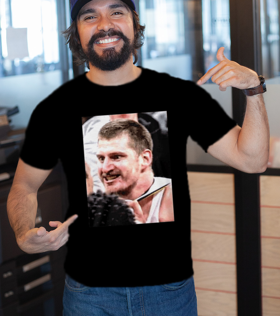 Jokic Confronts OKC After Lu Dort Foul Incident T-Shirt