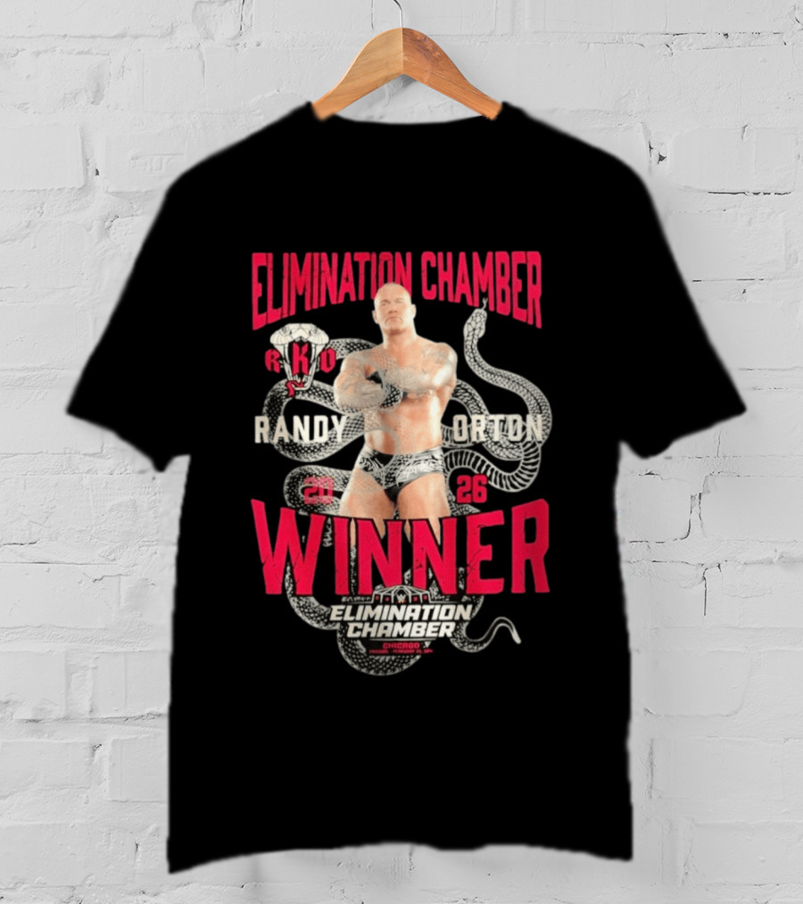 Elimination Chamber 2026 Randy Orton RKO Winner Chicago T-Shirt