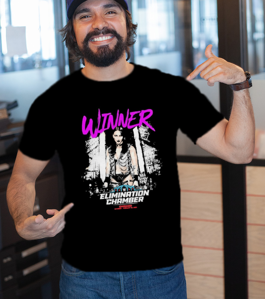 Rhea Ripley Elimination Chamber 2026 Winner Champion T-Shirt