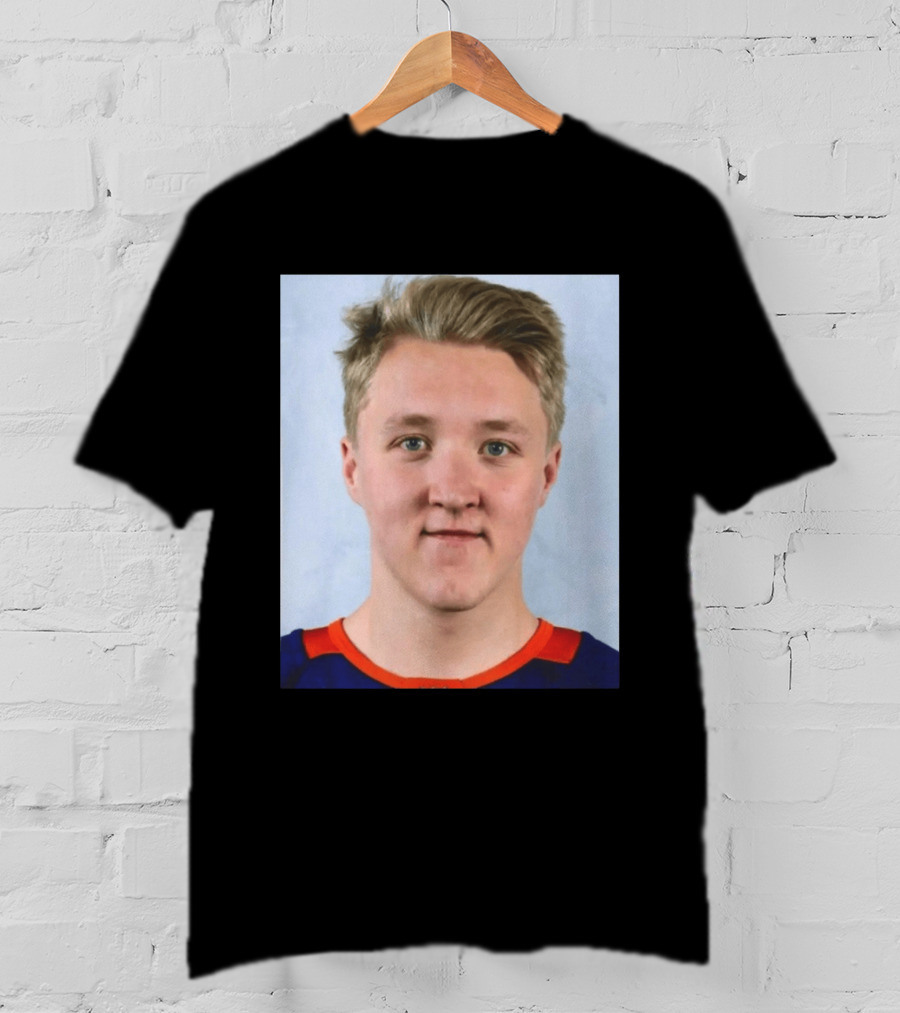 Simon Holmstrom New York Islanders Profile Player T-Shirt