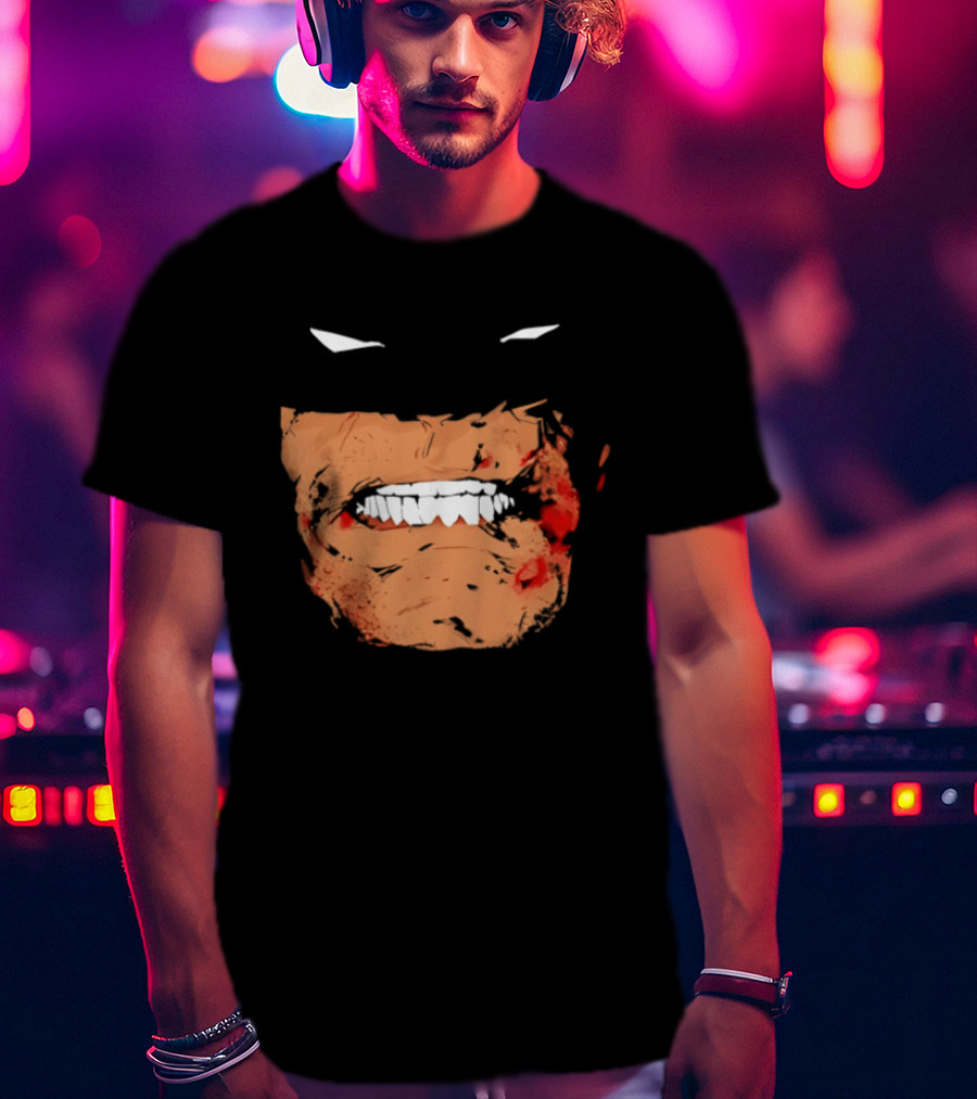 Batman Full Face Fierce Expression T-Shirt