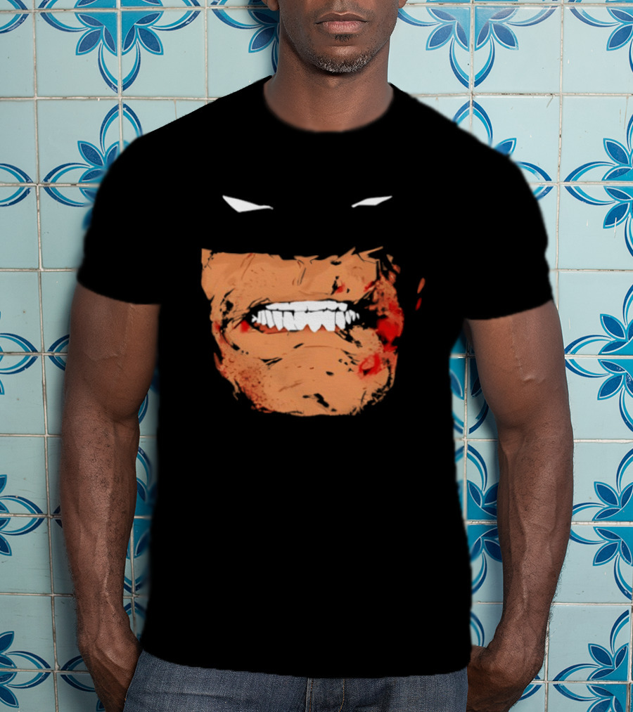 Batman Full Face Fierce Expression T-Shirt