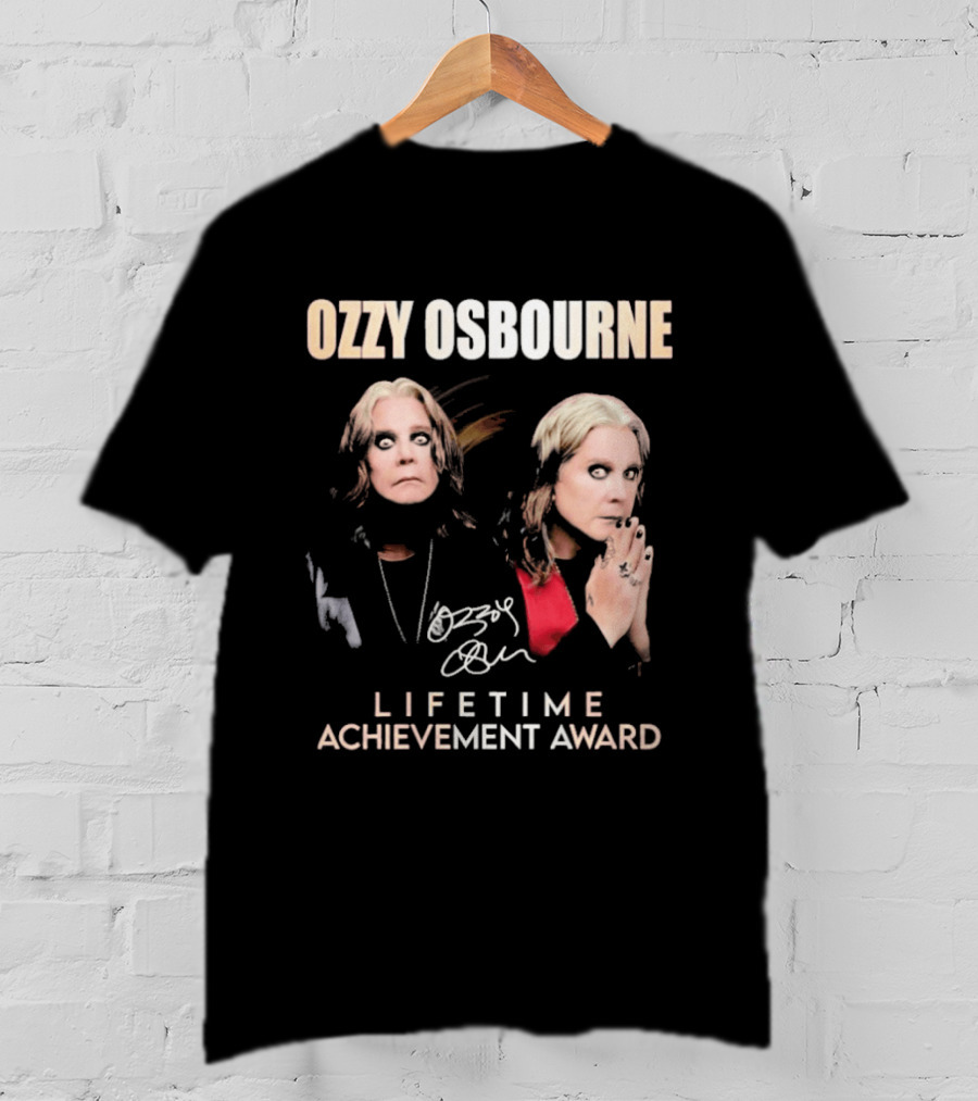 Ozzy Osbourne Lifetime Achievement Award 2026 T-Shirt