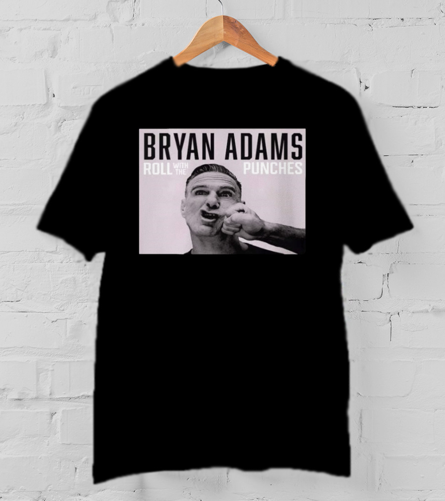 Bryan Adams Roll With The Punches Tour 2026 Dates T-Shirt