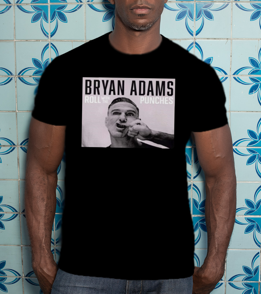 Bryan Adams Roll With The Punches Tour 2026 Dates T-Shirt