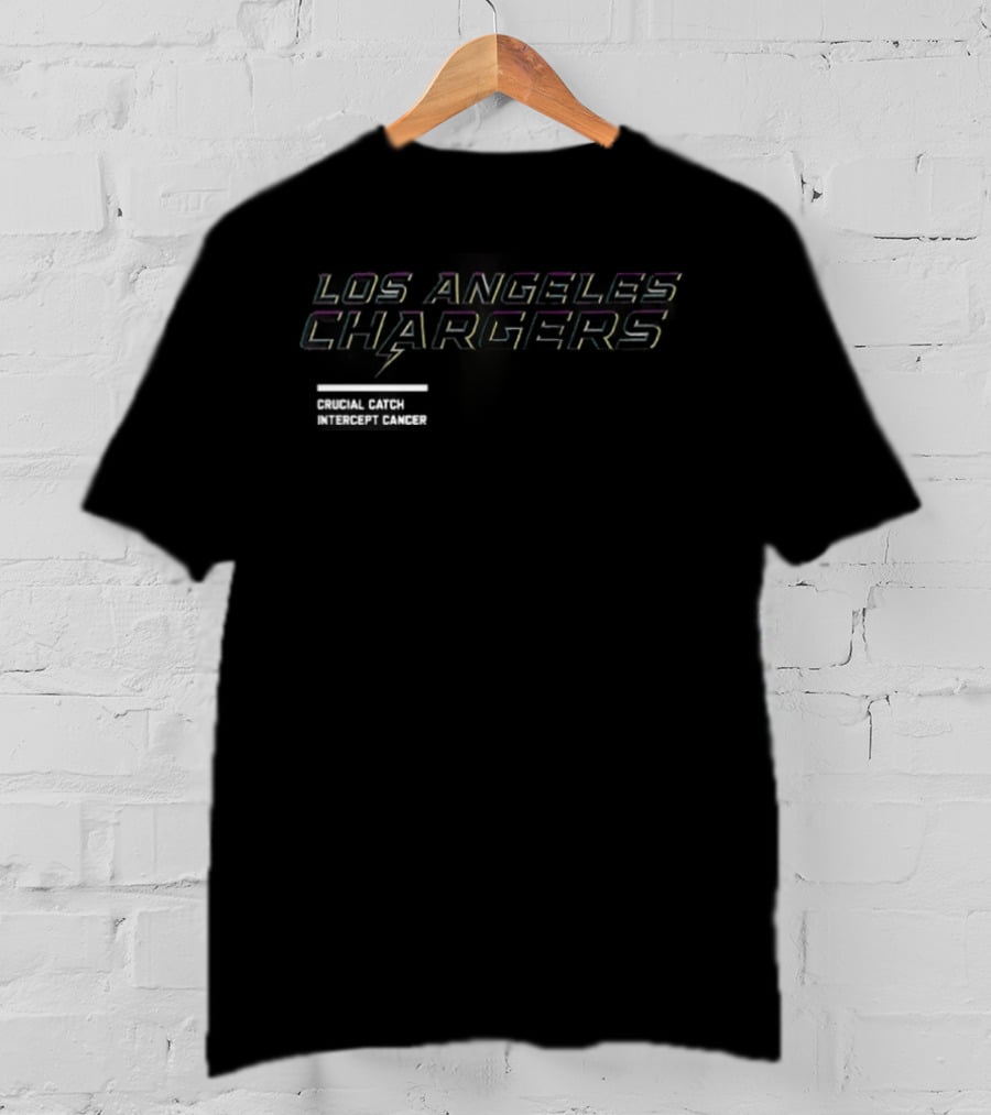 Los Angeles Chargers Crucial Catch 2025 T-Shirt