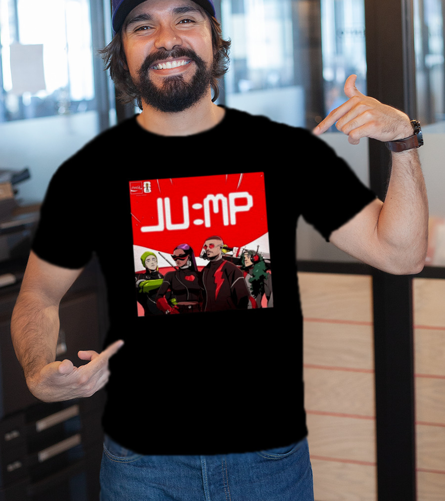 Jump J Balvin Amber Mark Steve Vai Travis Barker Coca Cola Anthem FIFA World Cup 2026 T-Shirt